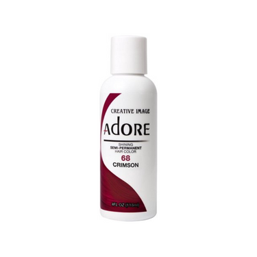 Adore Semi-Permanent Hair Color 68 Crimson - 4 oz - ANNS BEAUTY SUPPLY
